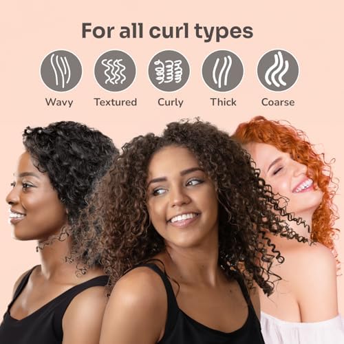 Wet Brush Go Green Curl Detangler Hair Brush - Black - Ultra-Soft IntelliFlex Detangling Bristles Glide Through Tangles with Ease - Great For Curly Hair - No Split Ends & Pain-Free (Pack of 2) - Image 2