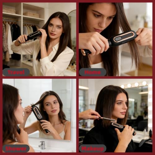 Hair Trimmer Automatic Home Care Clipper Cordless Hair Styling Tool, Black - Image 3