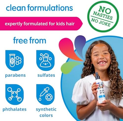 SO COZY Multi Styler,Styling Hair Spray for Kids,Safe for Everyday Use Holds Like a Light Gel,Gentle Formula with Quinoa,Vitamin B5 & Aloe,No Parabens,Sulfates/Synthetic Colors,5.2 Ounce (Pack of 12) - Image 6