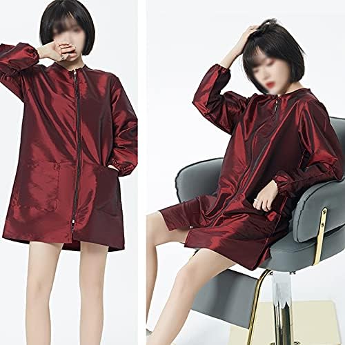 Polyester Professional Salon Smock Hair Stylist Jacket - Image 6