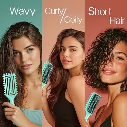Curly Hair Brush, Curl Brush for Wet & Dry Hair - Image 2