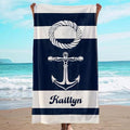 JML Personalized Beach Towel with Name, Microfiber, 35 x 70 in by JML