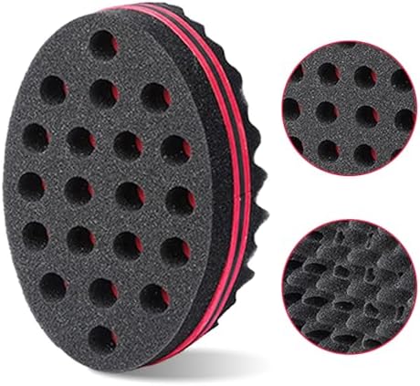 Big Holes Twist Sponge, Magic Brush for Afro Curls (1 PACK) by BEBIGEDDIE