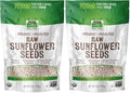 NOW Foods, Certified Organic Sunflower Seeds, Raw and Unsalted, Source of Fiber and Vitamin E, Hulled for Great Taste, Certified Non-GMO, 16-Ounce (Packaging May Vary) (Pack of 2) by NOW