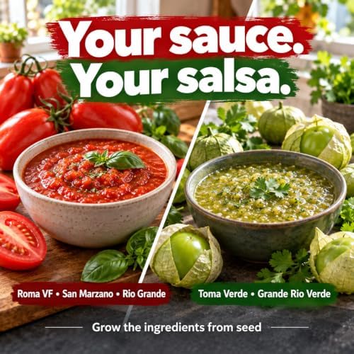 Gardeners Basics 16 Variety Tomato and Tomatillo Seeds for Planting - Image 5