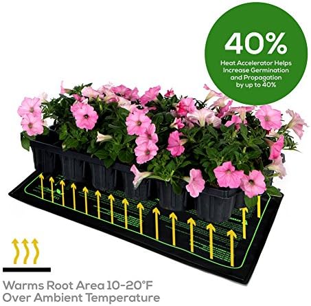 MET Certified Seedling Heat Mat, Seedfactor Waterproof Durable Germination Station Heat Mat, Warm Hydroponic Heating Pad for Indoor Home Gardening Seed Starter - Image 2