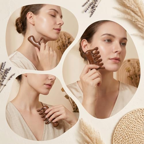 2 Pack Loc Brush for Locs, Wooden Loc Brush Scalp Massage Tool - Image 5
