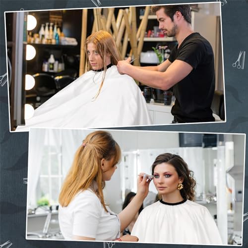 FEBSNOW Barber Cape Professional Hair Cutting Cape with Neck Duster Brush - Image 7