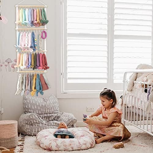 POVETIRE Headband Holder Bow Organizer for Girls, Baby Head Bands Storage - Image 2