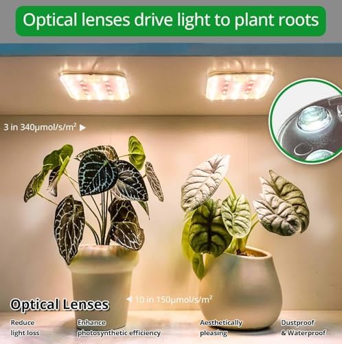 Under Shelf Grow Light, Auto Timer, Dimmable, Warm White, 1-Pack - Image 5