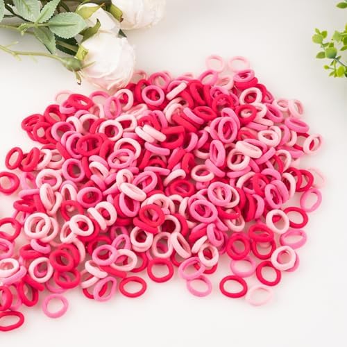 TVINLIK 400 PCS Baby Hair Ties – No Damage Elastic Ponytail Holders - Image 2