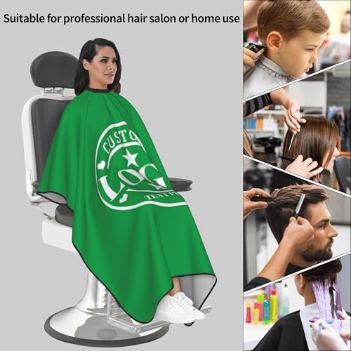 Custom Barber Cape Customized Haircut Capes Logo Text Photo Salon Hairdressing Apron for Home and Barbershop - Image 7
