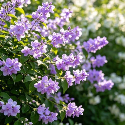 110+ Climbing Jasmine Seeds, Fragrant Perennial Flowering Vine for Outdoor Garden Trellis, Aromatherapeutic Jasminum Officinale Plants for Vertical Gardening - Image 5