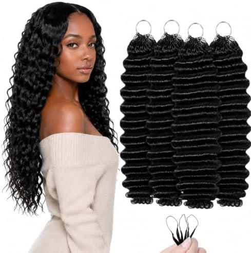 Human Crochet Hair for Black Women Feather Miracle Knots Crochet Human Hair by Jinhui