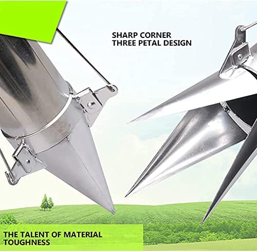 Seedling Planter Bulb Planters, Manual Transplanter, Seedling Transplanter, Vegetable Seedling Transplanter, Single-Handle Seedling Transplanter, for Outdoor for Rural for Garden - Image 2
