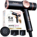 ELLA BELLA® Ionic Hair Dryer with Diffuser - Negative Ion Blow Dryer, Quiet by ellabella
