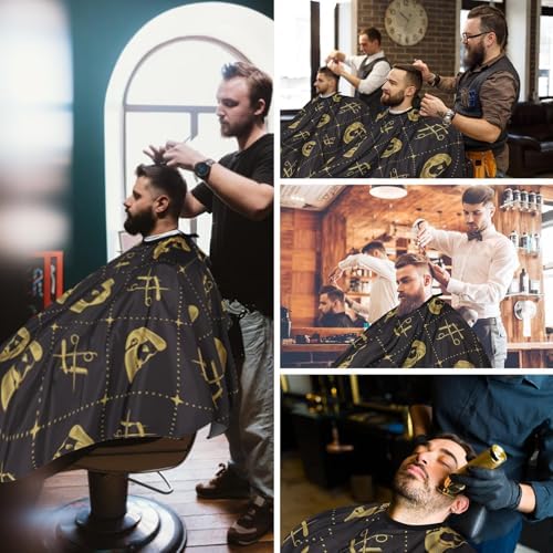 Professional Hair Cutting Cape(2 Pack), Salon Barber Cape with Adjustable Snap Closure - Image 7