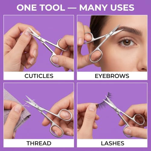 My Hair Tools Hair Extension Tools Set Scissor, Clips and Sew-In Needle - Image 6