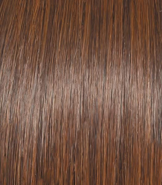 Raquel Welch Fierce And Focused Hand Tied Short Bob Wig by Hairuwear, Average Size Cap, RL6/8 Dark Chocolate - Image 2