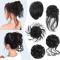 HMD 5 Pieces Messy Hair Bun Hairpiece Tousled Updo for Women by HMD