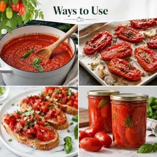 San Marzano Tomato Starter Plant, 4-6 Inches Tall in 4 Inch Pot, Live Vegetable Seedling for Patio, Container and Garden Planting - Image 5