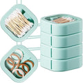 Kathfly 4 Pcs Hair Tie Organizer Travel, Stackable, Green by Kathfly