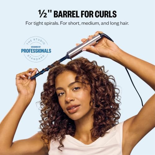 BabylissPRO Nano Titanium Professional Curling Wand for All Hair Types, Reaches 430 Degrees for Long Lasting Curls - Image 2
