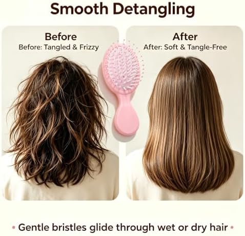 12 pcs Mini Hair Brush - Image 4