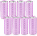 WILLBOND 8 Pcs Long Hair Rollers for Bangs Aluminum Core Curlers Thermal 4.7 x 2 Inch Self Grip Roller for Long and Medium Jumbo Hair Women Hairstyle (Purple) by Willbond+Technology+Limited