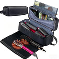 Hair Tools Travel Bag with Heat Resistant Mat Hair Styling Accessories Storage Case for Hair Dryer Flat Iron Straightener Curling Iron Haircare Accessories Travel Essentials for Women by FAMOPLAY