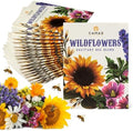Camas- Pollinator Wildflower Seed Packets - (20) Party Favors to Attract Bees, Butterflies, and Hummingbirds to Your Plant and Flower Garden-Annual Wildflower Mix by CAMASPOLLINATORSUPPLYCO