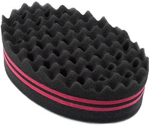Hair Magic Twist Sponge: Two-Sided Dread Afro Coil Barber Tool for Curling and Waving Men's and Women's Long/Short Hair, 1 Pc - Image 7