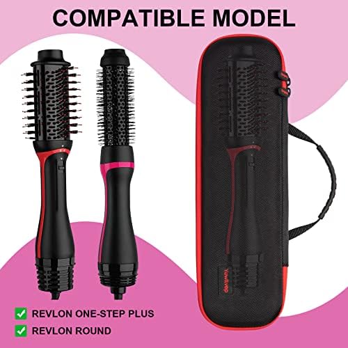Yewltvep Case for One-Step Volumizer Plus 2.0, Hard Travel Case Fits for One-Step Volumizer Plus, Hair Dryer and Styler Hot Air Brush Storage Organizer, Carrying Box for Hair Dryer Brush(Box Only) - Image 2