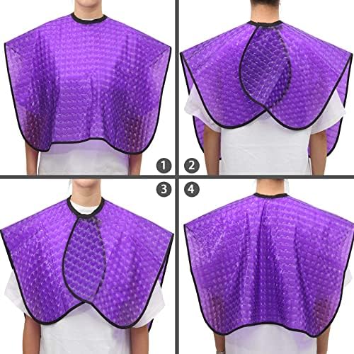 Short Waterproof Hair Dye Cape, Salon Cover for Hair Color,Shampoo - Image 6