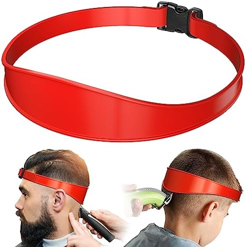 AOMGD Neckline Shaving Template and Adjustable Hair Trimming Guide, Red by AOMGD