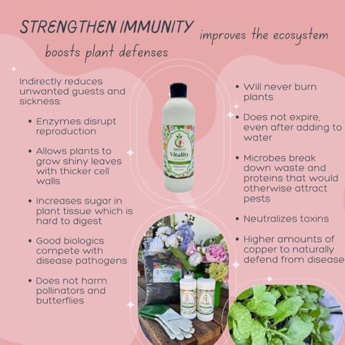 VermisTerra Vitality 16 oz - Growth Accelerator, Energy Booster, Seedling Fertilizer, Organic Plant Food, Promote Rapid Growth, All Plants, Root Cuttings, Will Not Burn, Reduces Transplant Shock - Image 4