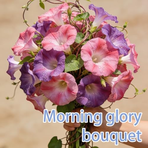 Morning Glory Seed for Planting Outdoor, Classic Trellis Climber, 300 Seeds - Image 5