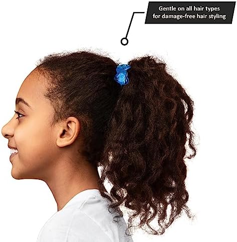 Expressions 24pc Heart & Butterfly Ponytailers, Assorted Multicolored Bead Hair Ties and Holders for Toddlers and Kids - Image 5