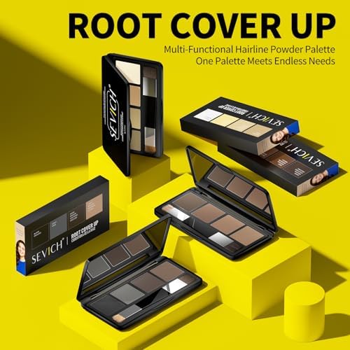 Sevich 4-Color Hairline Palette, Root Touch Up, Black Series - Image 4