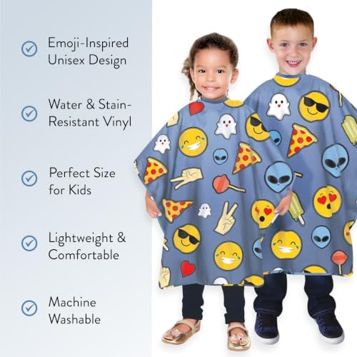 Betty Dain Social Kids Shampoo Cape, Vinyl, 36" x 36" - Image 3