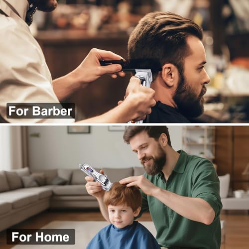 CIICII Mens Hair Clippers, Trimmer and Shaver Set, Cordless Barber Kit - Image 7