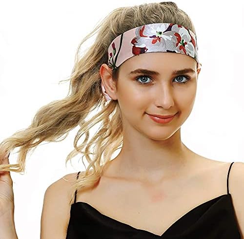 Extra Large Satin Bonnet for Women Sleeping, Silky Elastic Sleep Cap with Tie Band, Double-Layer Long Hair Bonnet for Braids/Curly/Long Hair (Pink Floral) - Image 4