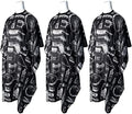 FEBSNOW 3 Pcs Professional Barber Cape for Adults,Hairdressing Salon Cape by HOMECRAFTBEAUTYBABY