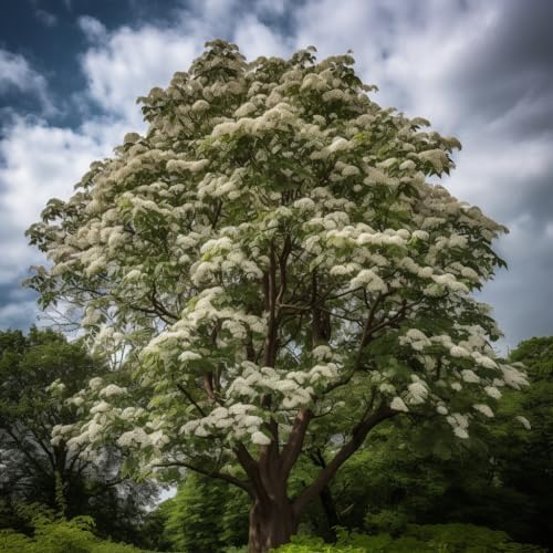 Northern Catalpa Tree - 10-16" Tall Live Plant - 4" Pot - Image 5
