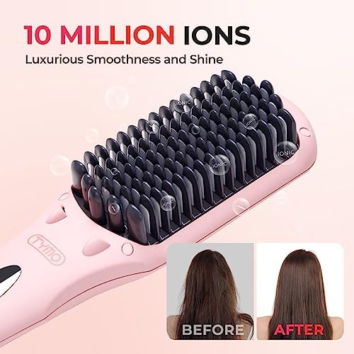 TYMO Ionic Hair Straightener Brush - One-Step Hair Straightener for Women - Image 6