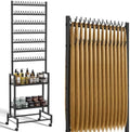 Braiding Rack with Storage 2 Sided Hair Braiding Rack with Wheels by NOMISPADVIC