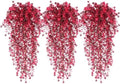 RECUTMS Artificial Hanging Plants Artificial Fall Flowers Faux Autumn Plant by RECUTMS