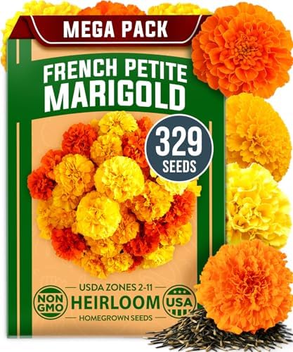 HOME GROWN Herb & Flower Seed Collection – Chamomile, Marigold, Catnip & White Sage – 7,487+ USA Heirloom Non-GMO Seeds for Planting Indoors or Outdoors - Image 4