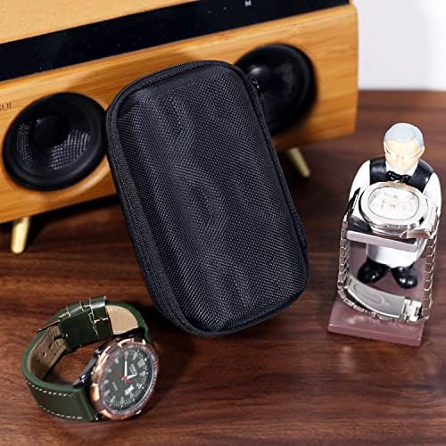 Watch Travel Case for Men and Women Portable Single Watch Storage box and Organizer for Wristwatches and Smart Watches (Black（2 slot）) - Image 6