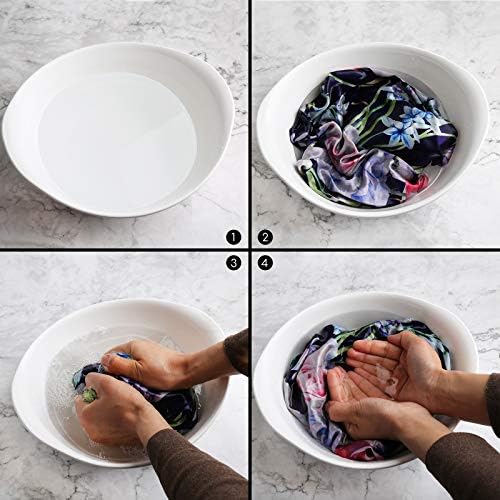 Extra Long Satin Bonnet for Women Sleeping, Silky Elastic Sleep Cap with Tie Band, Double-Layer Long Hair Bonnet for Braids/Curly/Long Hair (Purple Floral) - Image 6